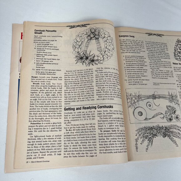 Rodales Have a Natural Christmas Booklet Recipes Gifts Over 200 Ideas 1987 - Picture 9 of 12